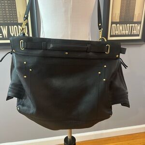Jerome Dreyfus Carlos cross body bag black leather